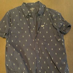 Men’s Hollister Short Sleeve Button-Up
